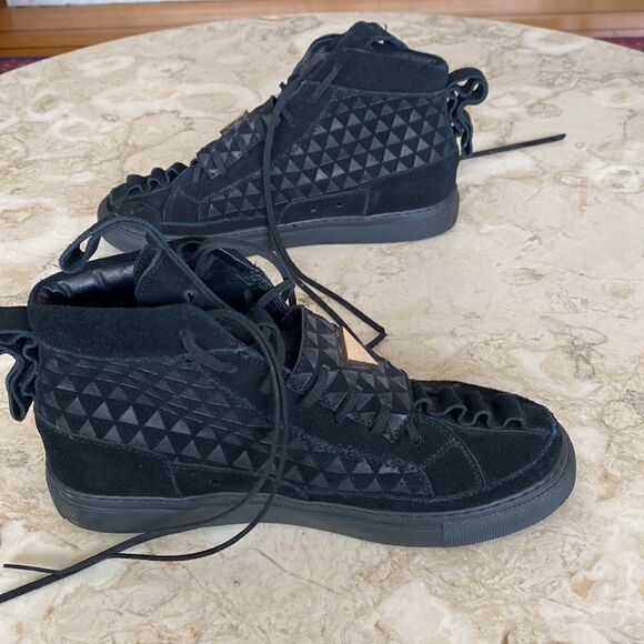 Patrick Mohr MK4 High Top Leather Sneakers - Picture 5 of 14
